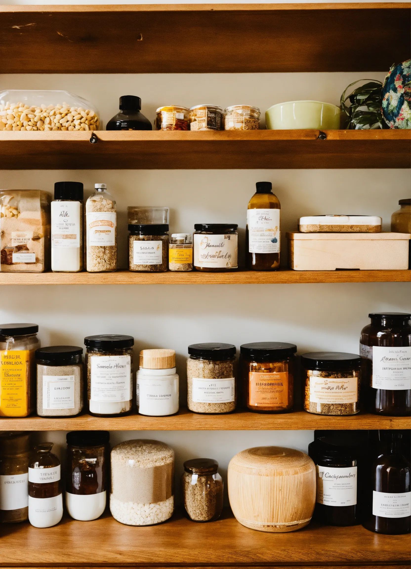 Ceramic coasters in warm sand tones